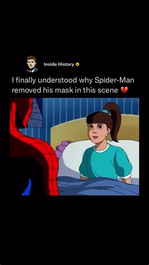 Inside History on Instagram: "It took me 30 years to realize it. 💔 Spider-Man: The Animated Series (1994) brought the character to TV with a level of seriousness and emotion rare for cartoons at the time. It followed Peter Parker as a college student balancing school, work, relationships, and the weight of responsibility, portraying Spider-Man as thoughtful, conflicted, and often overwhelmed rather than simply heroic. The series stood out for its long, connected story arcs, giving villains like
