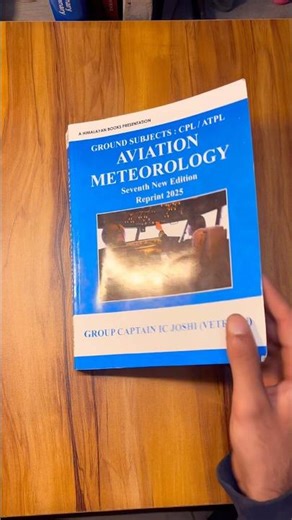 Aviation Meterology ✈️IC JOSHI book review