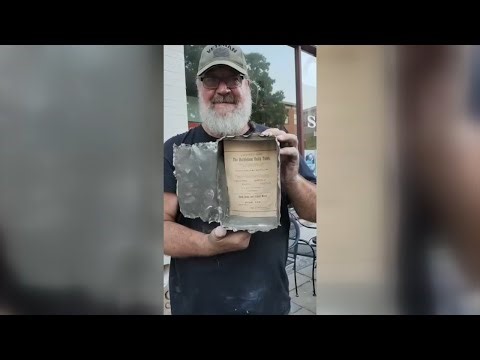 'Just pristine': 134-year-old time capsule found buried under Bethlehem building