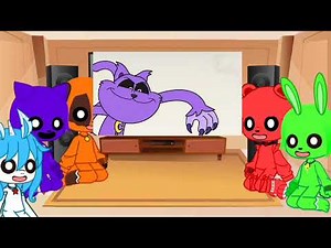 Smiling Critters Poppy Playtime Chapter 3 React to Memes and Tiktok | Gacha Club #2