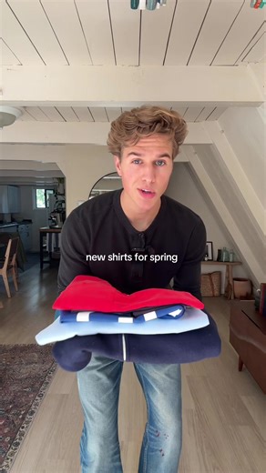 here are some new shirts I got for spring @Every Other Thursday @California Arts @CherryLosAngeles x @Wrangler #mensstyle #mensfashion #outfitinspo #springshirts