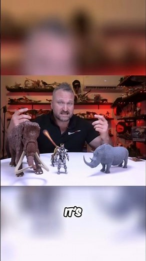 Incredible Mammoth Toy Engineering Marvel With Amazing Articulation! Size Comparison!