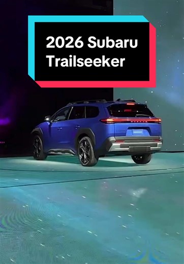 Car and Driver (@caranddriver) - The new 2026 #Subaru Trailseeker is based on the Solterra but is some six inches longer. A 75-kWh battery pack powers standard dual motors, giving the Trailseeker all-wheel drive. Subaru claims a max range of