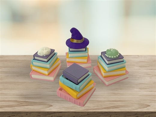 Enchanted Library Fidget Clicker | Book-themed Sensory Toy | Premade | Gift for Readers, Students, and Fidgeters - Etsy