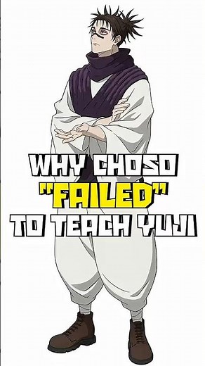 Why Choso Apologized to Yuji Before Dying - JJK