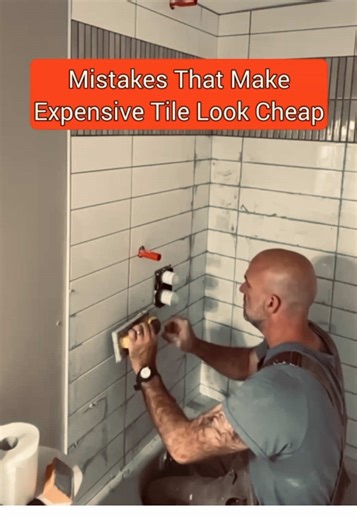 ✅ Rules and Tips for Perfect Tile Grouting: \t1.\tNever start grouting before 24 hours have passed — Moisture from the thinset can ruin the grout and change its color. — Wait for the full curing time of the tile adhesive for a smooth result. \t2.\tMix grout in small batches — Only as much as you can use in 20–30 minutes. — This prevents thickening and issues with filling the joints. \t3.\tNever add water to thickened grout — It weakens the grout and causes cracks and uneven color. \t4.\tWatch yo