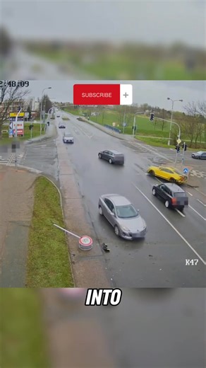 3.9K views · 12 reactions | Mustang driver Crashes into another Car #viral #carcrash #mustang | Dashcam Nation | Facebook