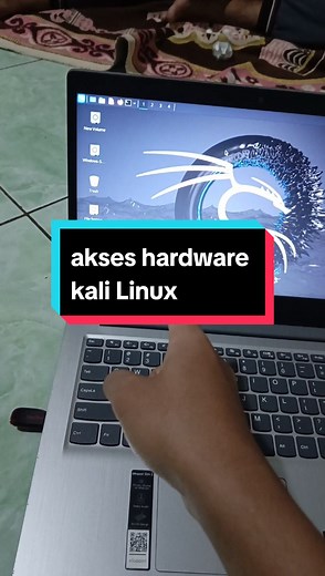 kali Linux live #kalilinux #linux #flashdisk #tips #laptop #komputer