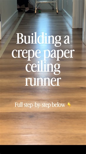 Transform Your Party with Crepe Paper Ceiling Runners