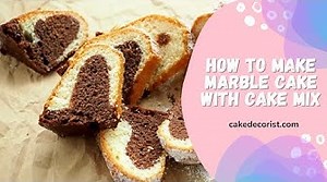 How To Make Marble Cake With Cake Mix