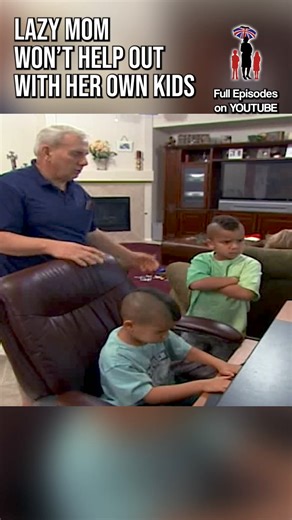 Lazy Mom won't help out with her own kids! #supernanny #childcare #jofrost #tvshow #parenting | Supernanny