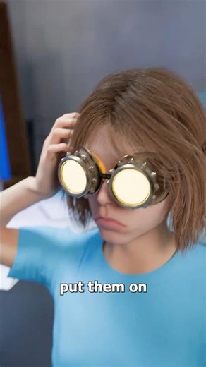 Grandpa invented special glasses 👓🤯