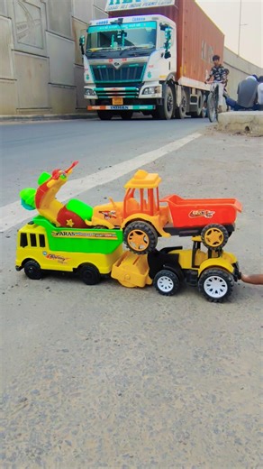 Remote Control Jcb And Dumper Truck Unboxing And Testing Short Video ||