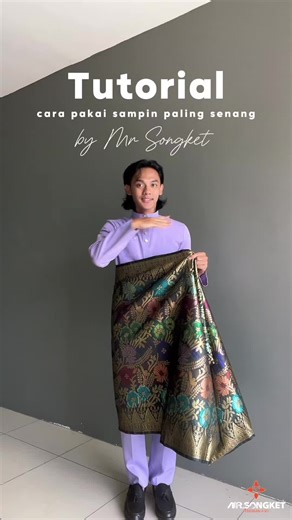 "✨ SAMPIN 3D by MR. SONGKET ✨ Rekaan moden dengan efek timbul yang mew...