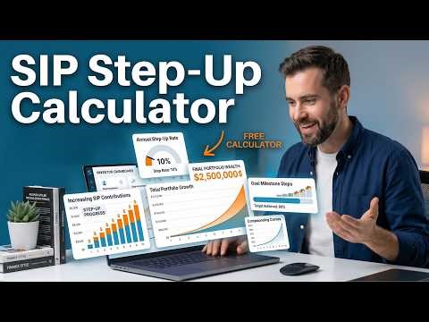SIP Step Up Calculator | Grow Your Investments Faster with Small Increases (2026)