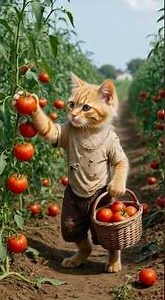 This Little Orange Cat Worked Until His Sister Could Smile Again 🏥🐾 #catloverindia