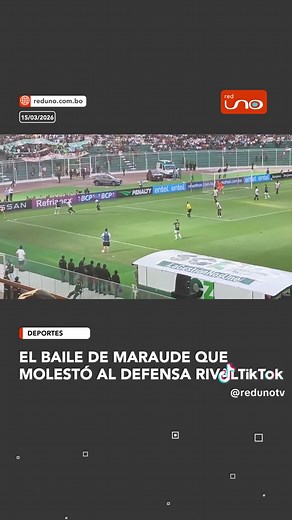 Divertido baile de Maraude en partido Bolivia vs Trinidad y Tobago