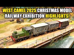 MODEL RAILWAY LAYOUTS at the 2025 WEST CAMEL CHRISTMAS MODEL RAILWAY EXHIBITION! | 30.12.2025