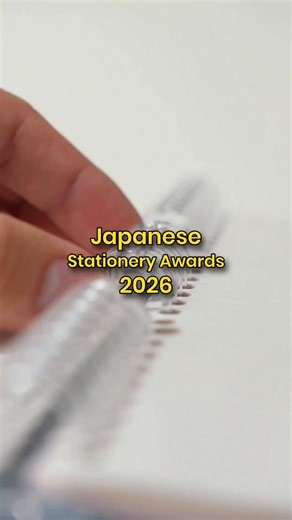 bungu | Japanese Stationery Award 2026 results 👇 Pen Pouch - In Action / LACONIC Folder - Quick Open Binder / Campus Sticky Note - Roll Type... | Instagram
