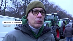 Auftakt der Bauern-Demo in Berlin – 10.000 Teilnehmer erwartet