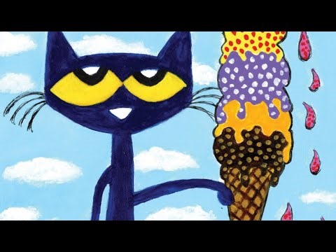 PETE THE CAT SCREAMS FOR ICE CREAM! by Kimberly and James Dean | Kids Book Read Aloud