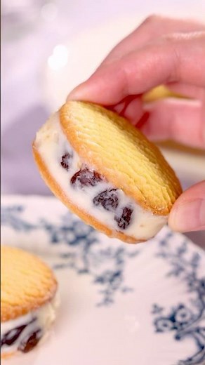 【市販のクッキーで簡単♪】お手軽レーズンバターサンドの作り方 #shorts