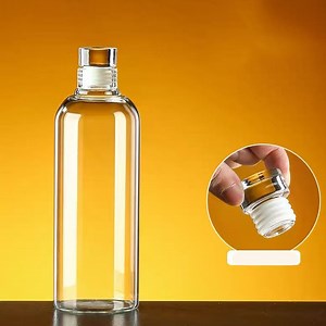 [Hot Item] Wholesale All Kinds of 500ml Glass Bottle Ice Wine Bottle Alcohol Mini Vodka Sample Glass Bottle of Wine
