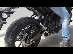 Yamaha MT07 2020 with SC Project CR-T real carbon 61mm sound check