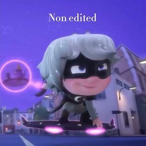 Non edited vs edited! Pj masks edit Luna girl #pjmasks #edit #slayed #luna