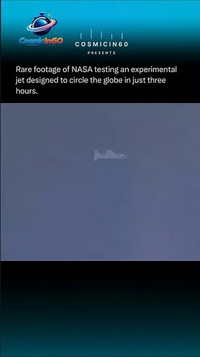 NASA’s X-43A… The Jet That Reached Mach 9.6 😳🚀