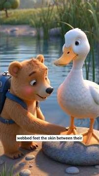 🦆 Why Do Ducks Have Webbed Feet? 🤔🐻