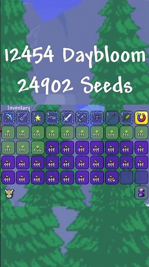 FARMING THE WHOLE WORLD #terraria #terrariashorts #terraria14