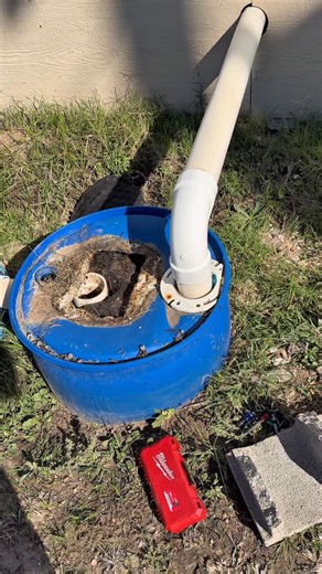 Dominic Rosales on Instagram: "Septic tank made out of barrels #poorpumpersociety #septictank #reels"