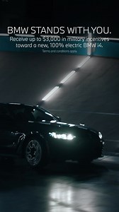 Up to $3,000 military incentive for Active Duty, Retirees, Veterans, and Military Family Members on a new, 100% electric BMW i4. | BMW USA | Facebook