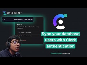How to sync Clerk authenticated users with your own database in NextJS 13?! | Clerk Pt. 2