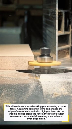 Perfect Edge Trimming with Router Table #woodworking #tools #carpentry