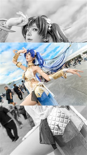 #cosplay 台湾美女の『鳴潮』ユーノに密着【CCF08】