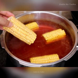 I Prepared This Monsoon Special Dhaba Style Desi Corn Recipe, You'll Love it. | India Ka Tadka
