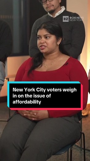 CBS News New York's Jessica Moore sat down with a panel of eight voters to discuss the issue of affordability heading into Election Day in New York City. Election Day is Tuesday, Nov. 4. #newyork #nyc #mayor #election #affordability