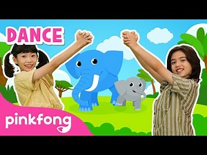 Dance with Elephants! | Dance Along | Kids' Rhymes | Let's Dance Together! | Pinkfong Songs