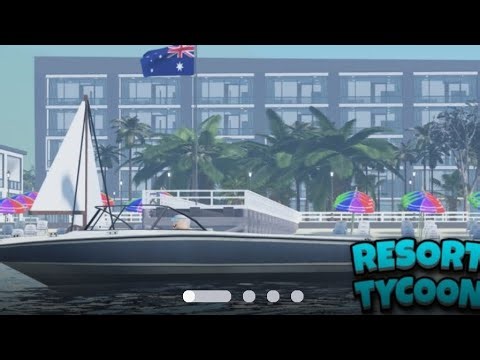 ROBLOX 🏖 BUILD A RESORT TYCOON! COMPLETE 100% GAMEPLAY REVIEW