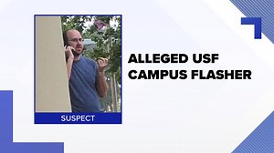 Clearwater man identified as USF flashing suspect, police say