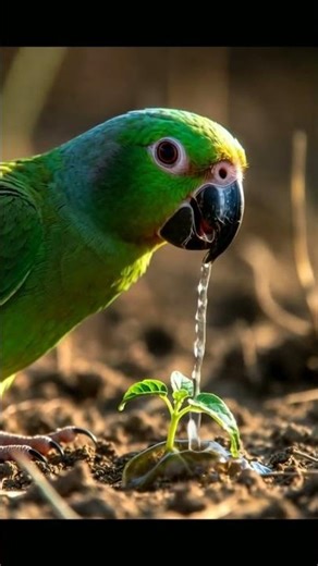 “The Papaya Tree and the Crying Parrot”😭 #ai #shorts