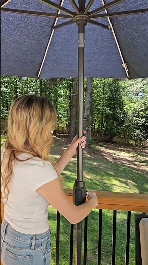 How to Tilt a Costco SunVilla Patio Umbrella