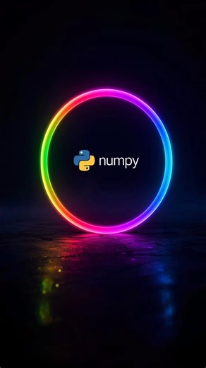Color Changing Circle 🟠🔴🟢| Python +NumPy Animation #numpy #python