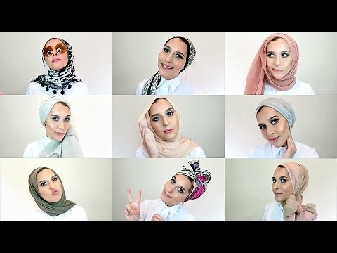 20 SIMPLE HIJAB STYLES! - TUTORIAL