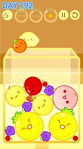 DAY 192 | Playing Suika Melon Game Every Day 'Til I Get Double Watermelons | I ❤ your melons 🍉🍉