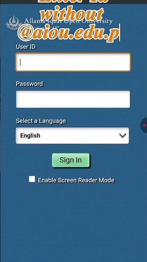 How to login CMS portal of AIOU Students|#cms #login #aioucms #distancelearning #aiouhelp #tutorial