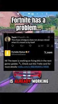 Fortnite has a problem…