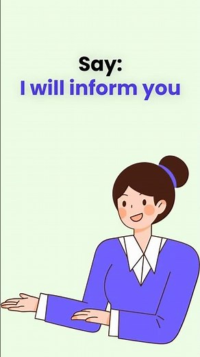 Stop Saying “Inform To You” 😳 | Speak Correct English! #shorts